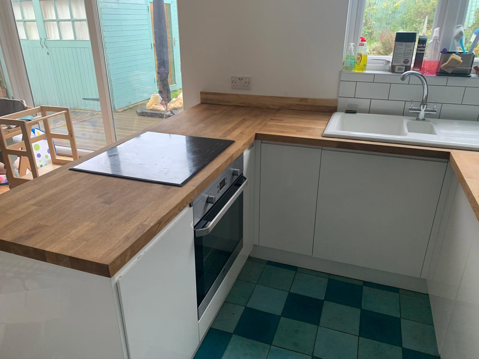 Kitchen worktop restoration