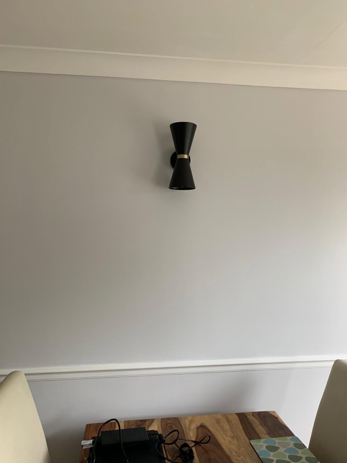 Wall light fitted